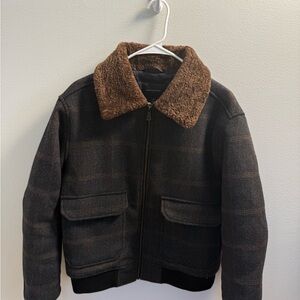 Banana Republic Wool-Blend Bomber Jacket